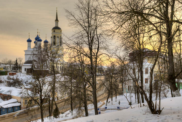 На улицах Боровска