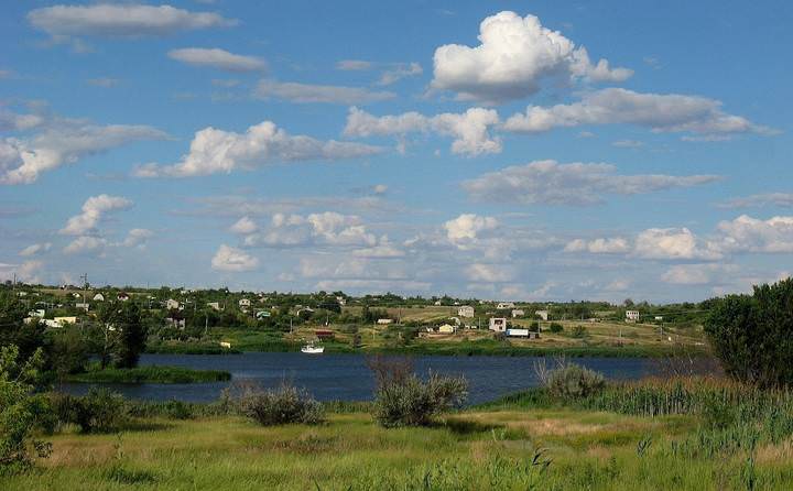 У воды