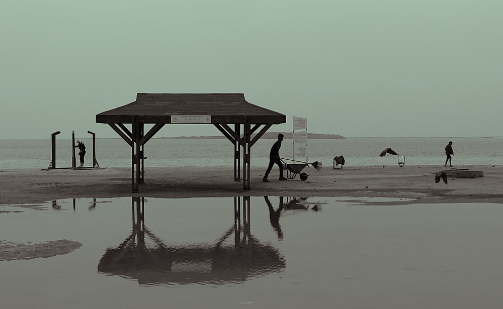 Утро на Мёртвом море 
