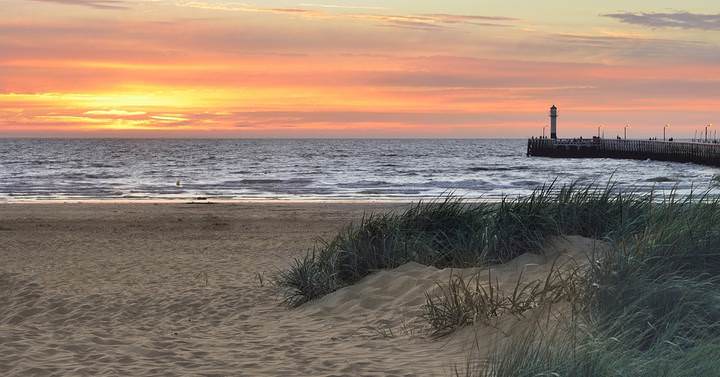 Evening in Newport.