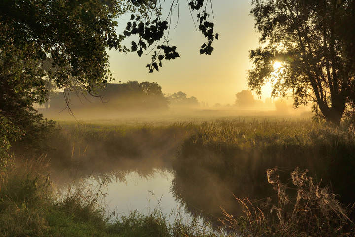 The beginning of a beautiful day.