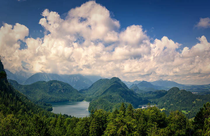 В предместьях замка Neuschwanstein