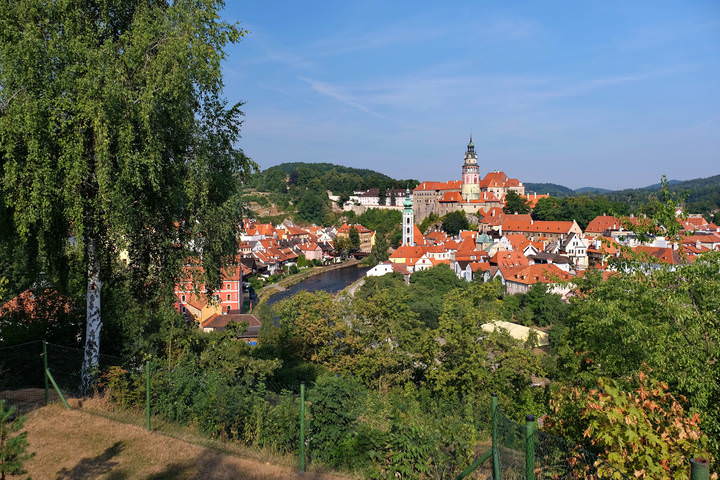 Жаркий день в Крумлове