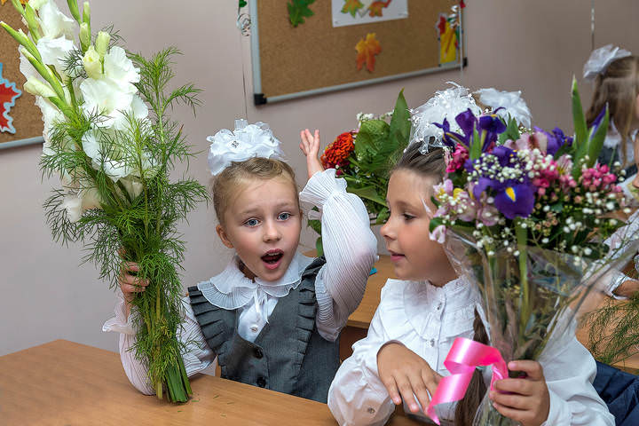 Первоклашка!