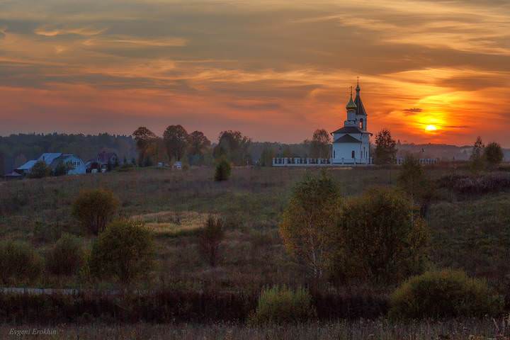 Закат в Конюхово
