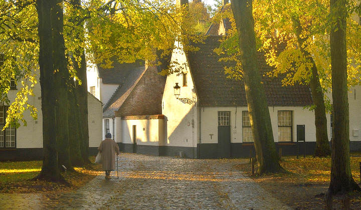 Autumn in Bruges.