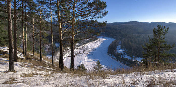 Март в Сибири