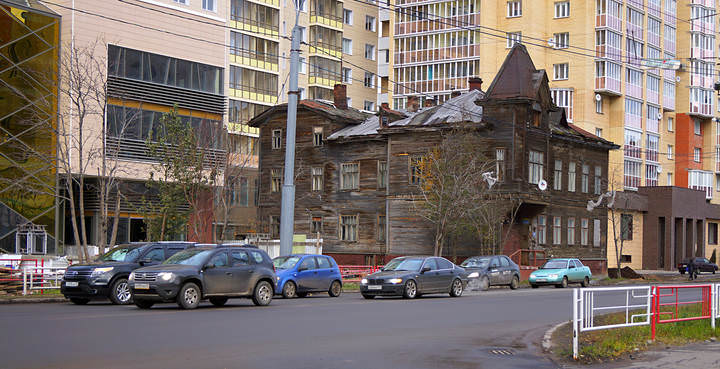  г. Архангельск, ул. Воскресенская, 37.Дом Овчинникова.