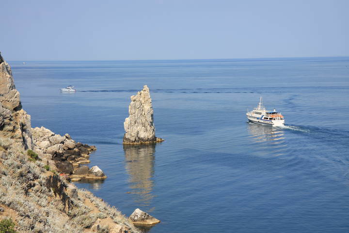 Морской берег Крыма