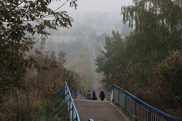 В туманное утро