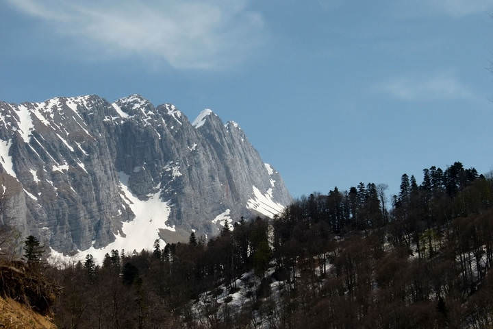 Горы Адыгеи.