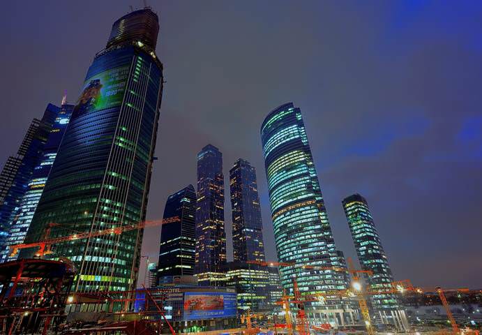 Строительство Москва-Сити