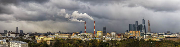 Москва. Октябрь. (вариант кадрирования)