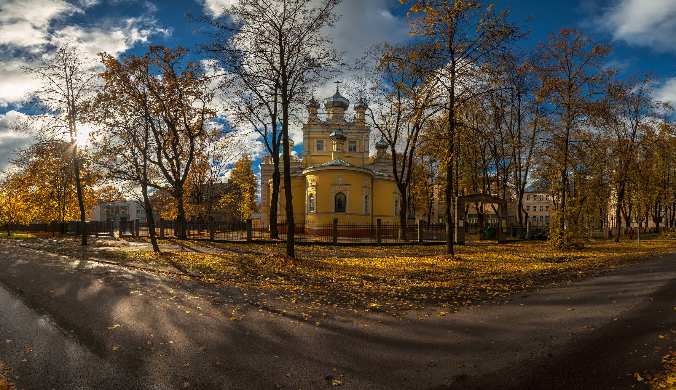 Рига, латышская православная церков Вознесения