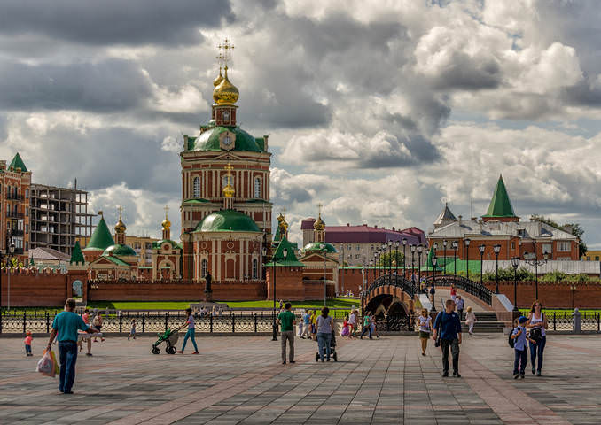 Яркий облик Йошкар-Олы