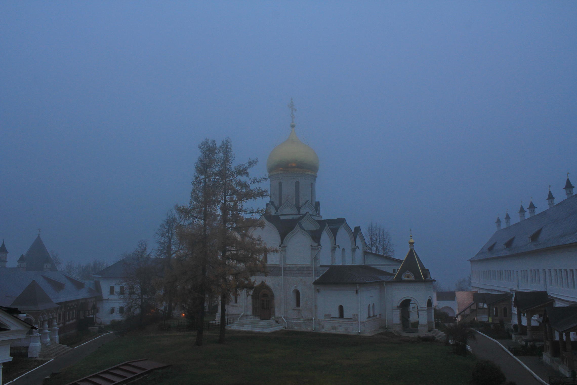 Осенним утром в Звенигороде