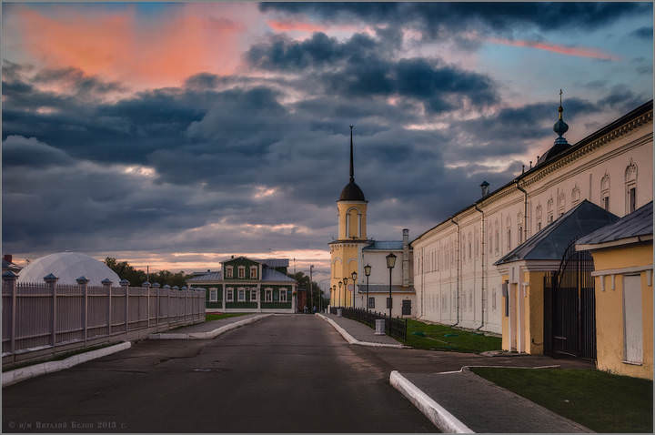 Одна из улиц старой Коломны