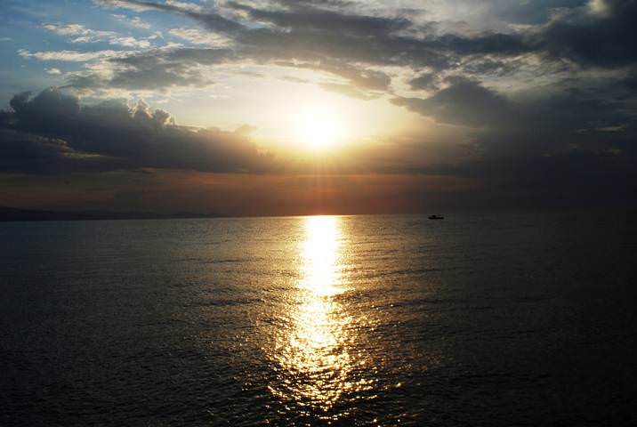 Утро на море.