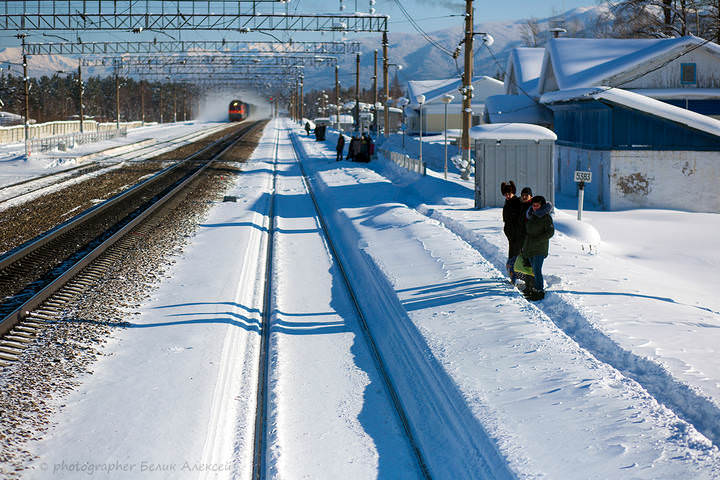Станция Байкальск. ВСЖД