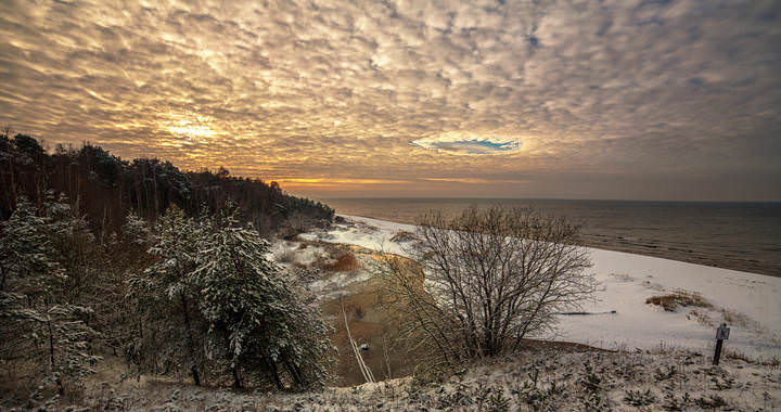 sunrise and sea