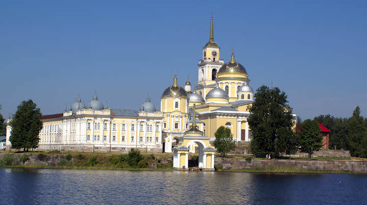 529.Нило-Столобенская пустынь.Богоявленский собор.