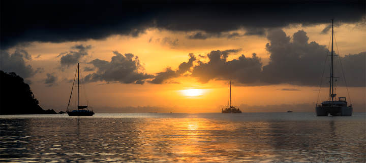 Rodney Bay @ sunset