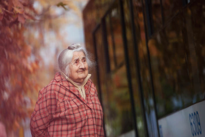 Осенний троллейбус