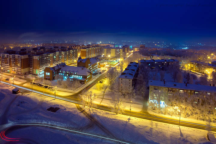 Утро в городе