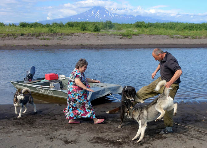 Кадры с Камчатки.
