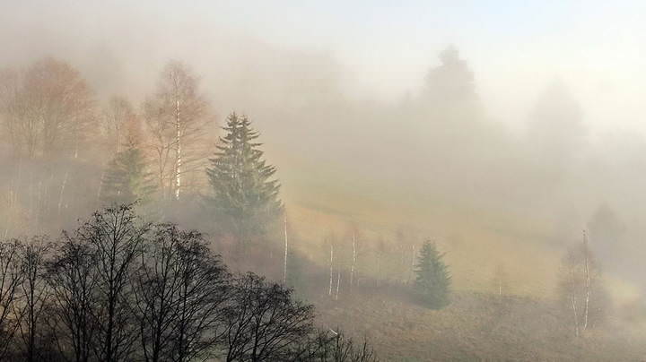 Утро в горах
