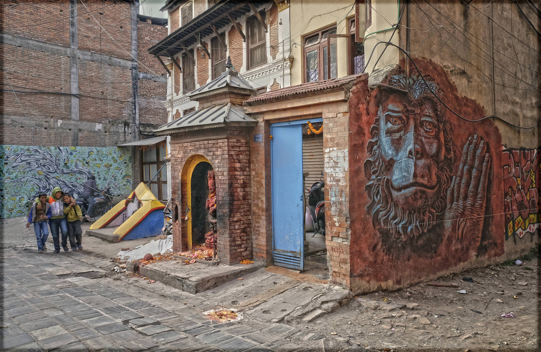Улицы Катманду