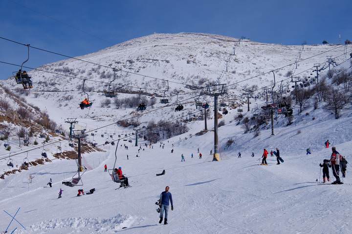 На склонах горы Хермон