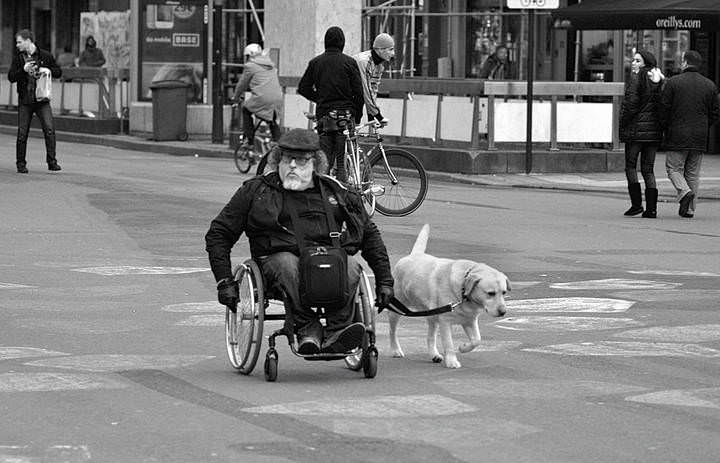 In the streets of Brussels.