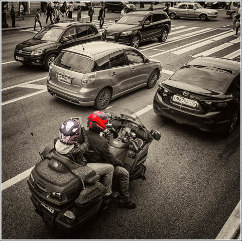 На переходе