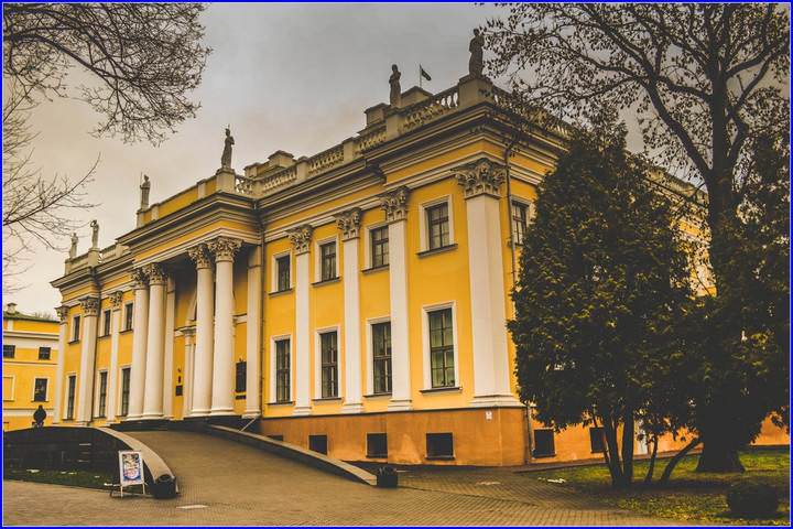 Дворец Румянцевых и Паскевичей.г.Гомель