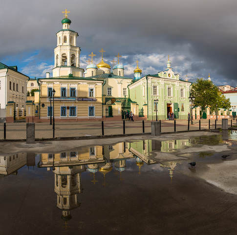 После летней грозы.
