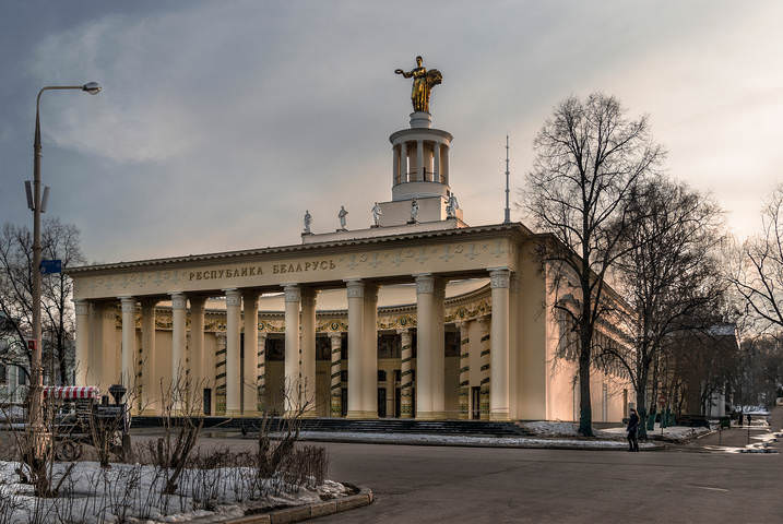 Вечерняя прогулка на ВДНХ
