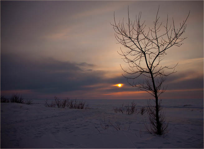 Зимний закат