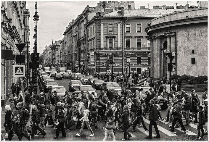 На переходе (Abbey Road по Питерски)