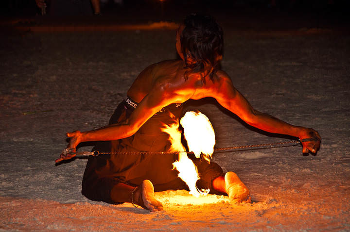 Fire show