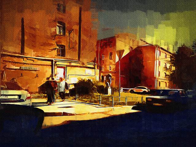 Красные дома