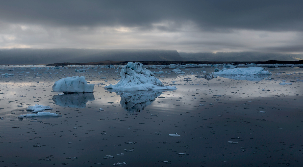 Голубой лёд Исландии