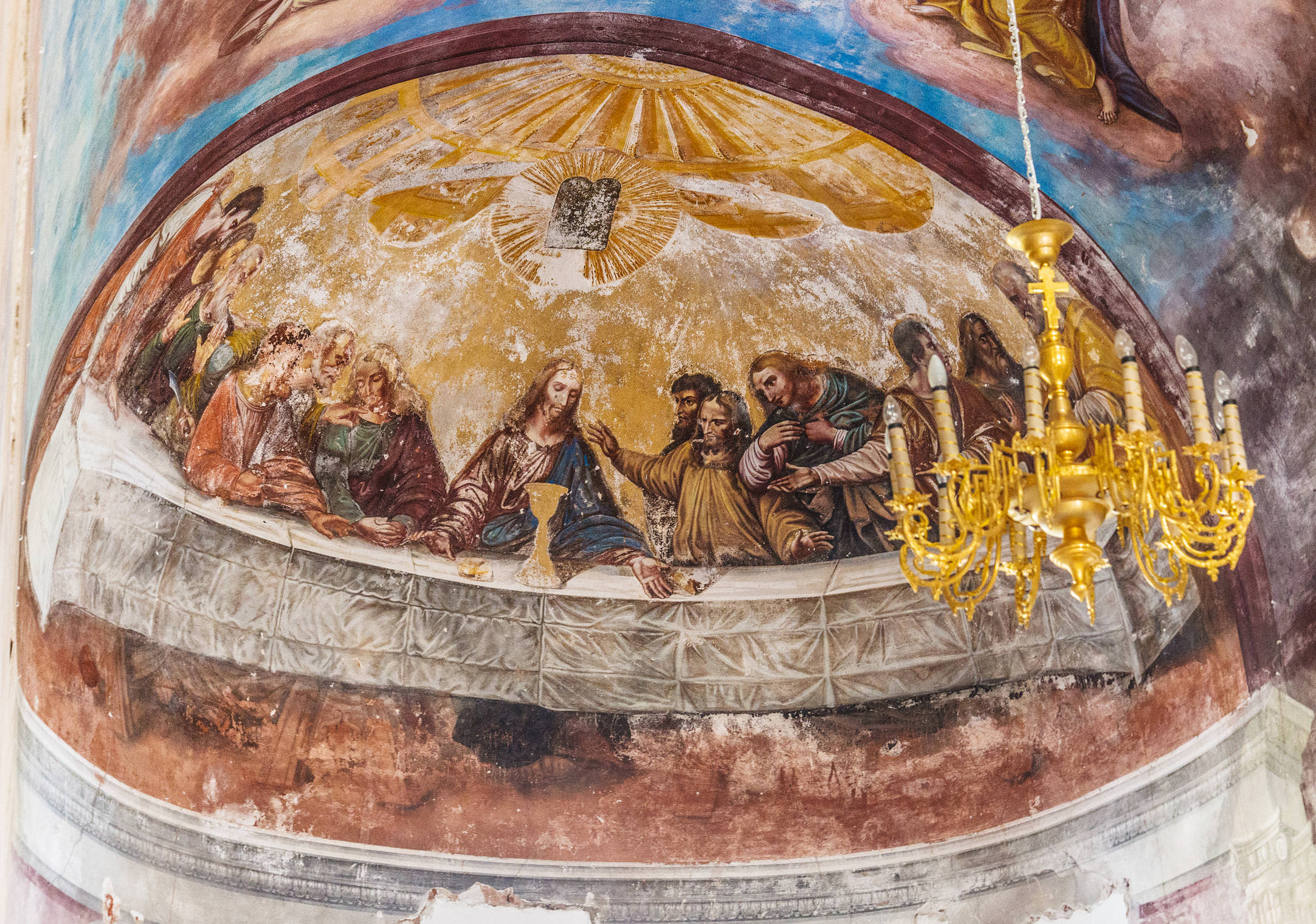 Фрески XVI века в Феодоровском Соборе