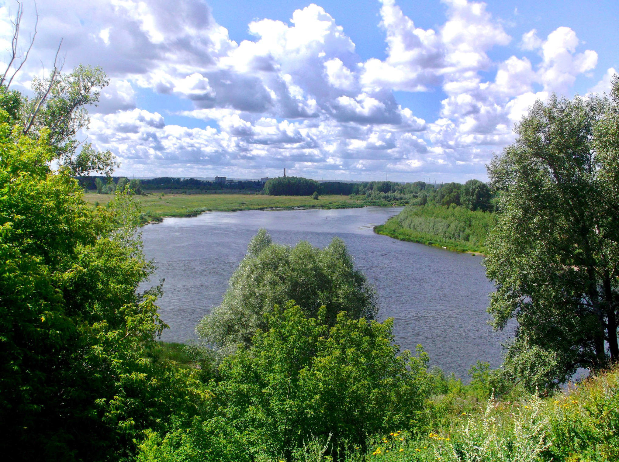 Вид на реку Белая