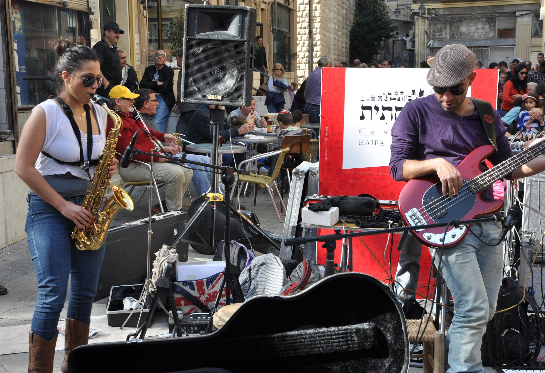 Джаз на улицах Хайфы