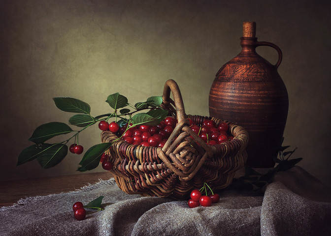Созрели вишни....