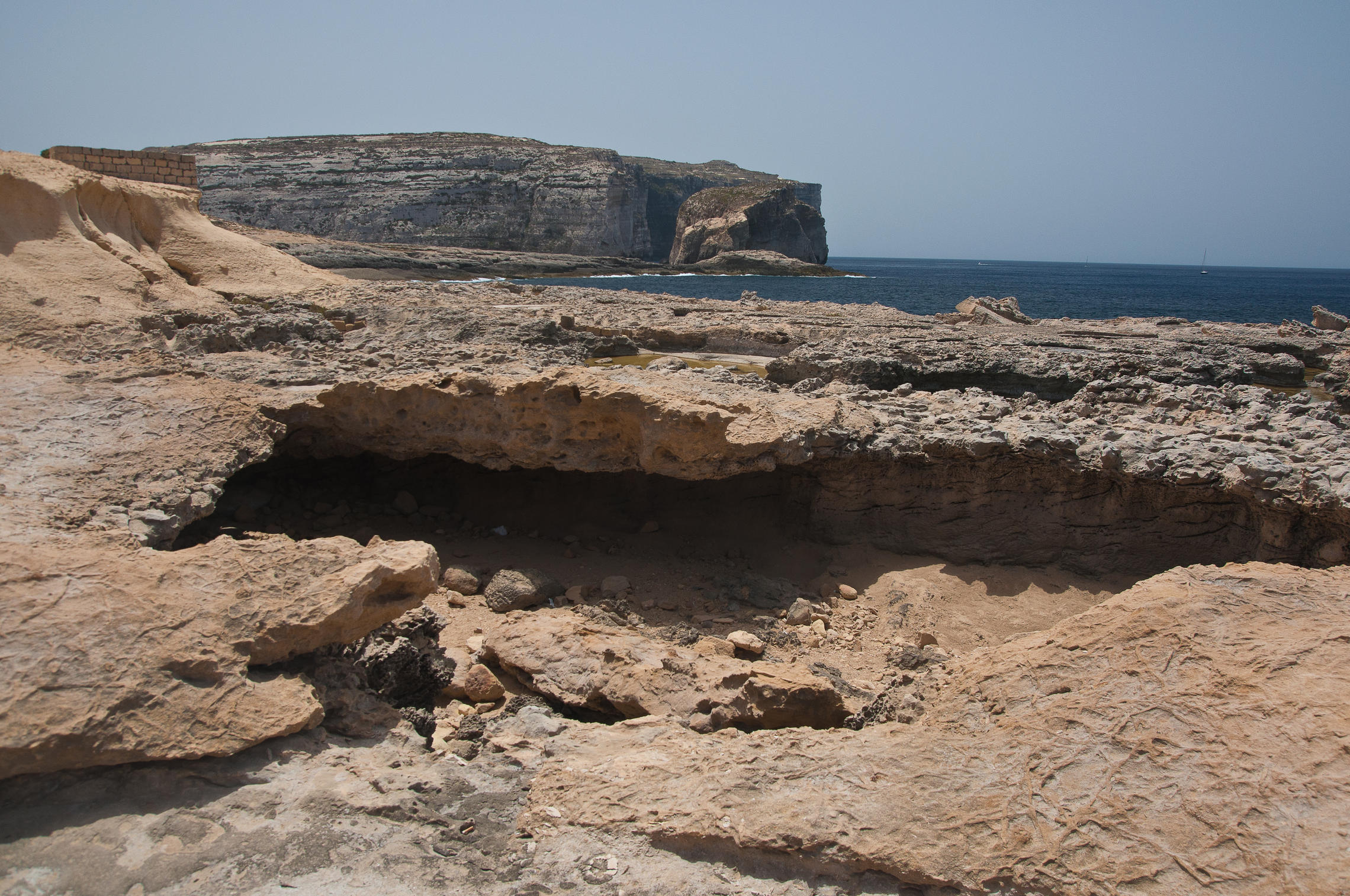 Северная часть острова Гозо.Мальта