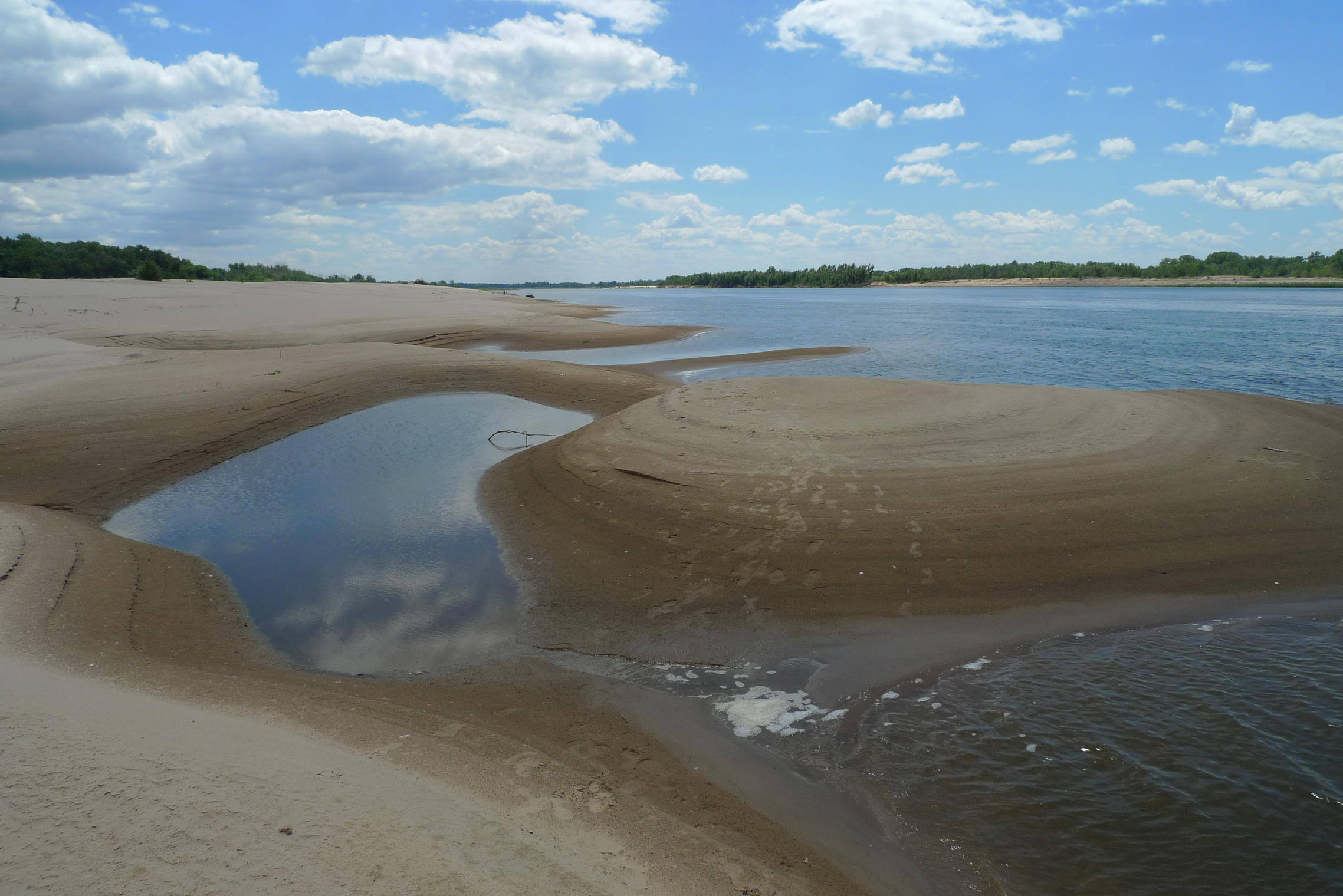 Астраханская область, река Герасимовка
