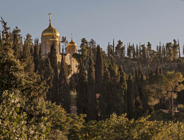 Горненский монастырь (Эйн-Карем), вечерело...
