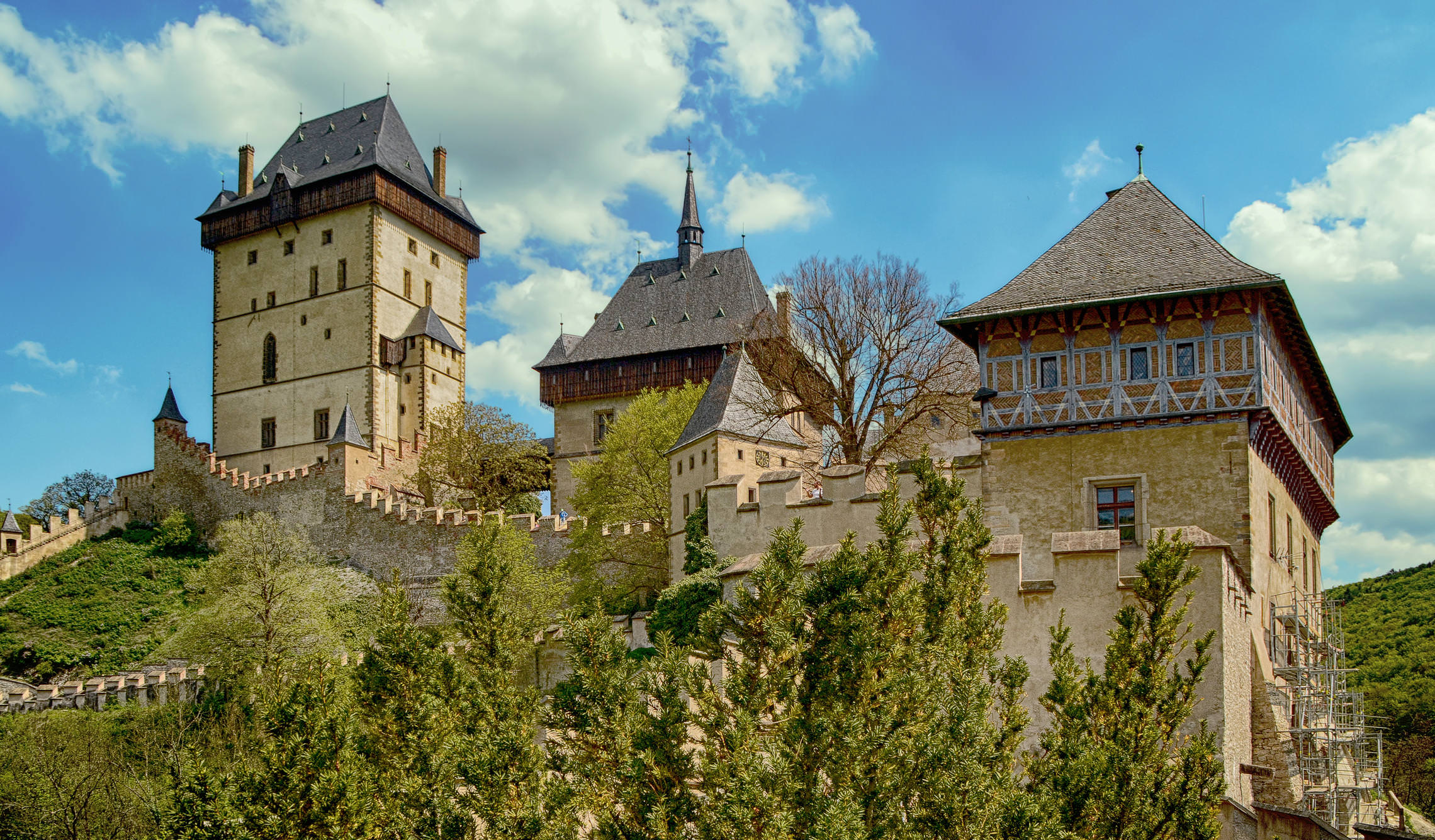 Замок Карлштейн    Чехия 
